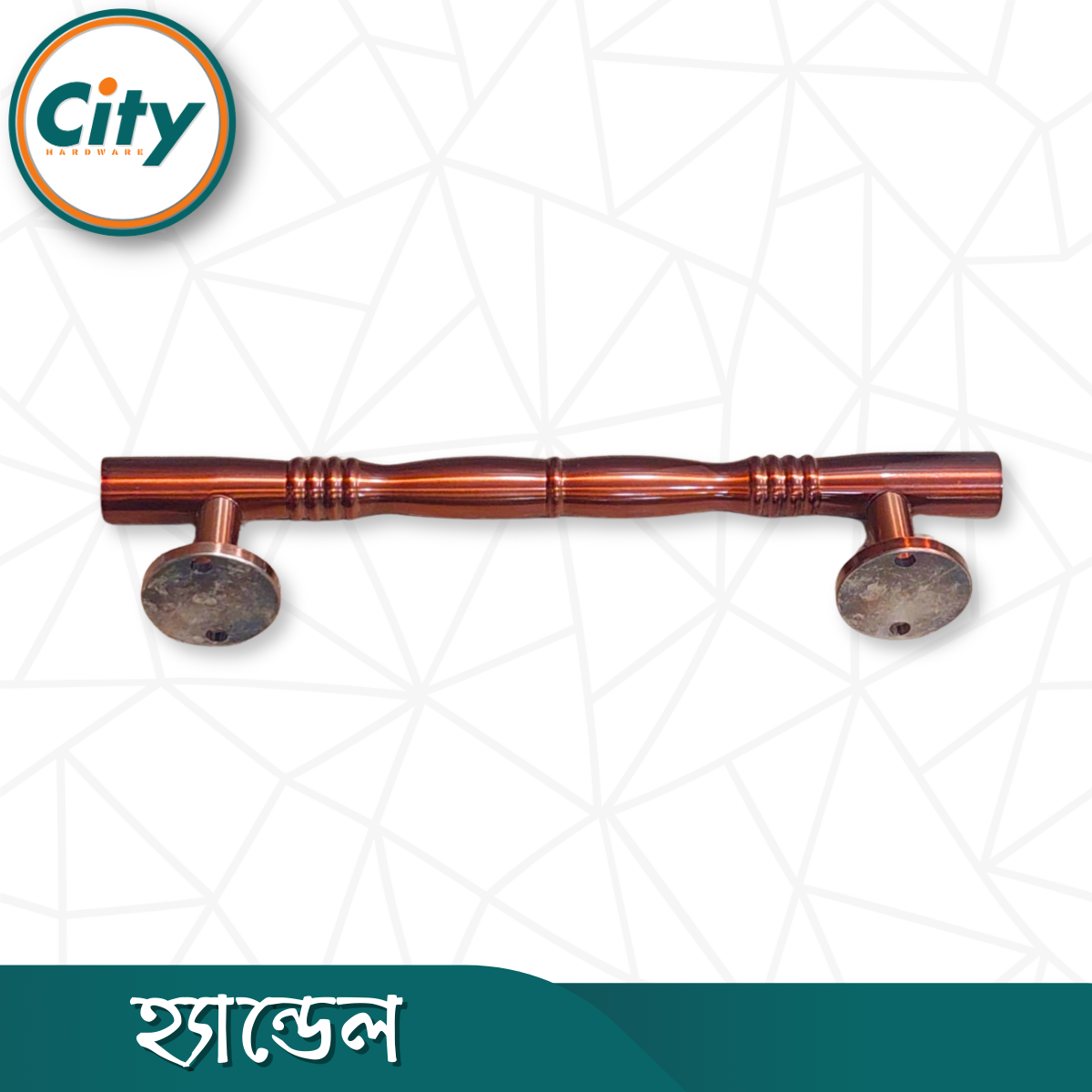 ৮ ইঞ্চি হেভি ডোর হ্যান্ডেল কপার অ্যান্টিক পালিশ করা দরজার হাতল কাঠের দরজার হ্যান্ডেল_img_3
