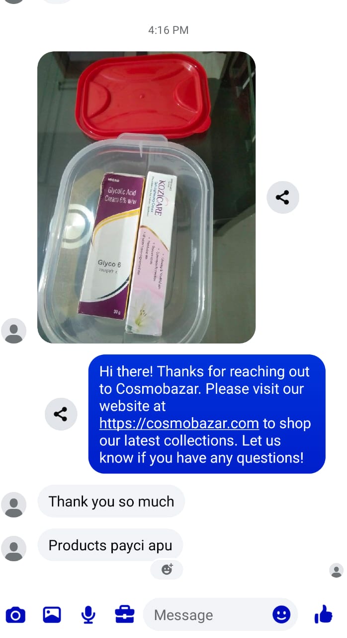 Customer review