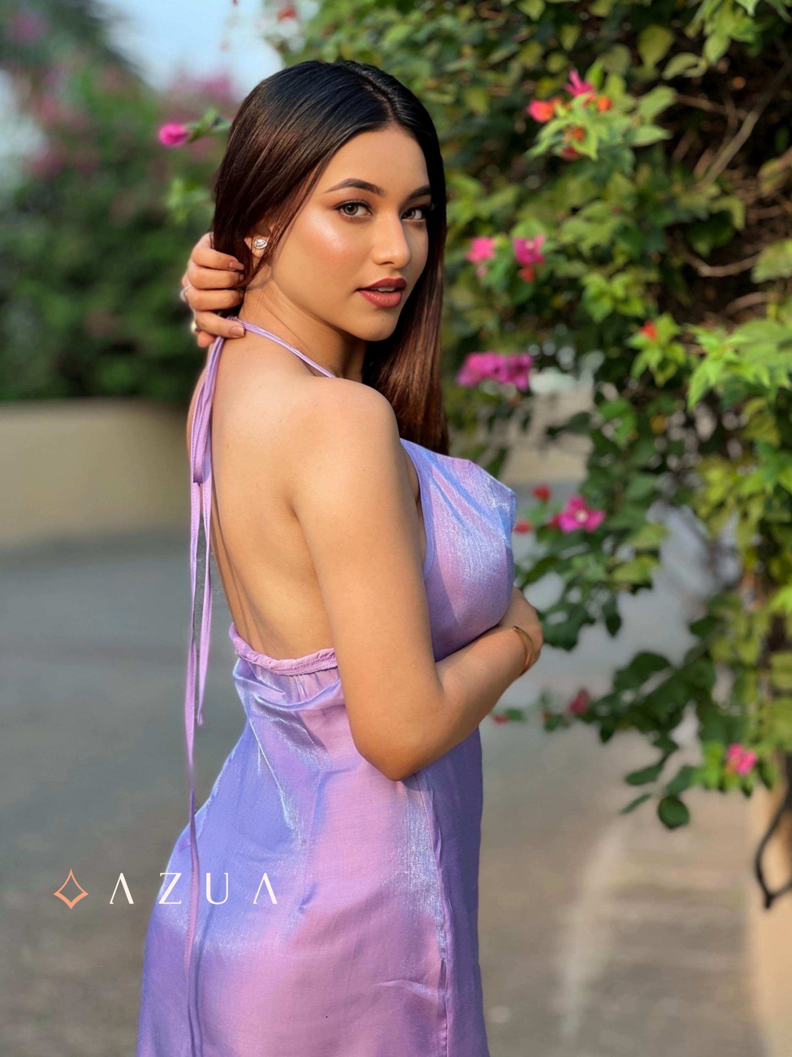 Elegant Lavender Blonde Dress_img_3