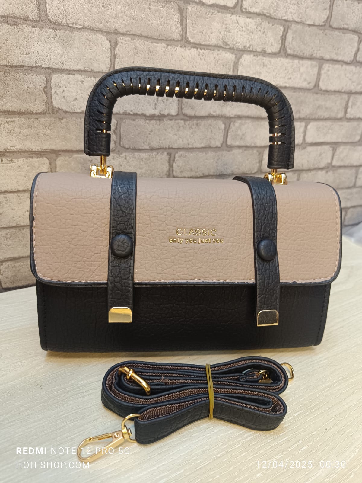 Classic Mettle  Handle Side Bag