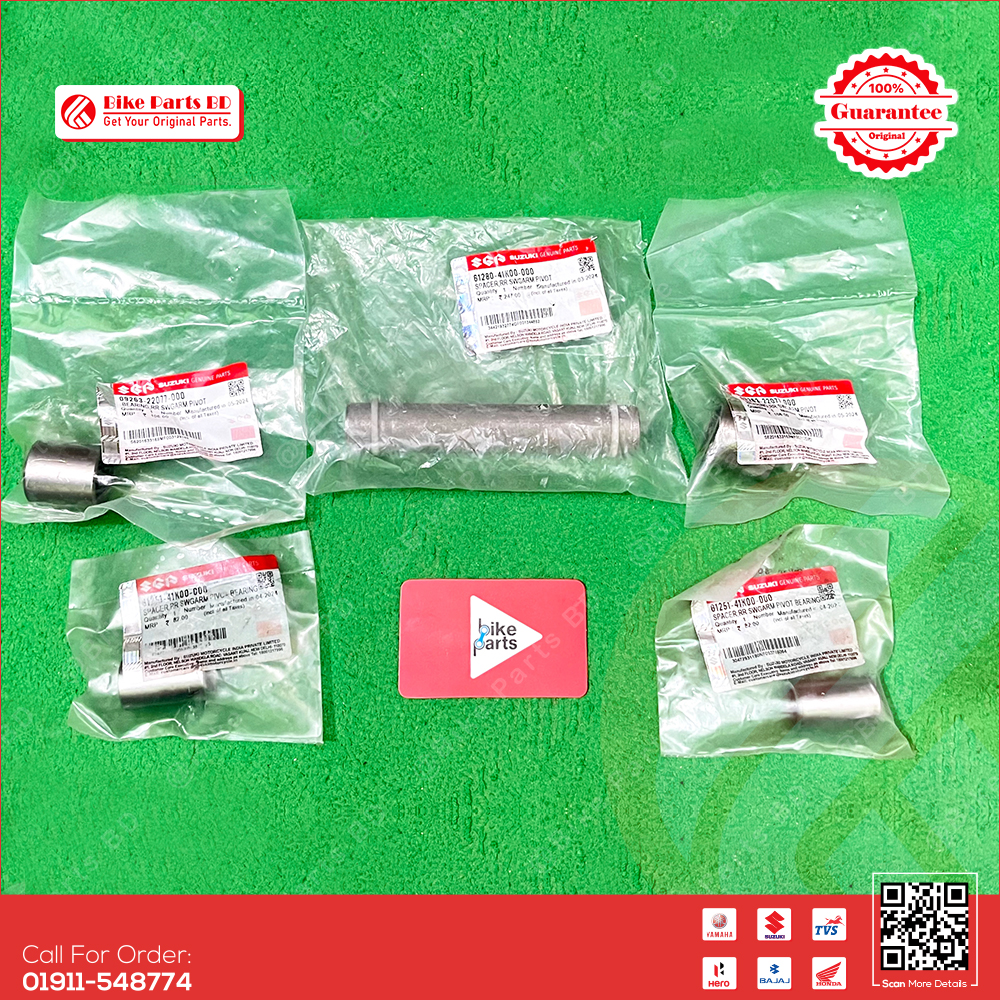 Back Chassis Bush Bearing set Suzuki Gixxer, Gixxer SF (Old Model) bike.