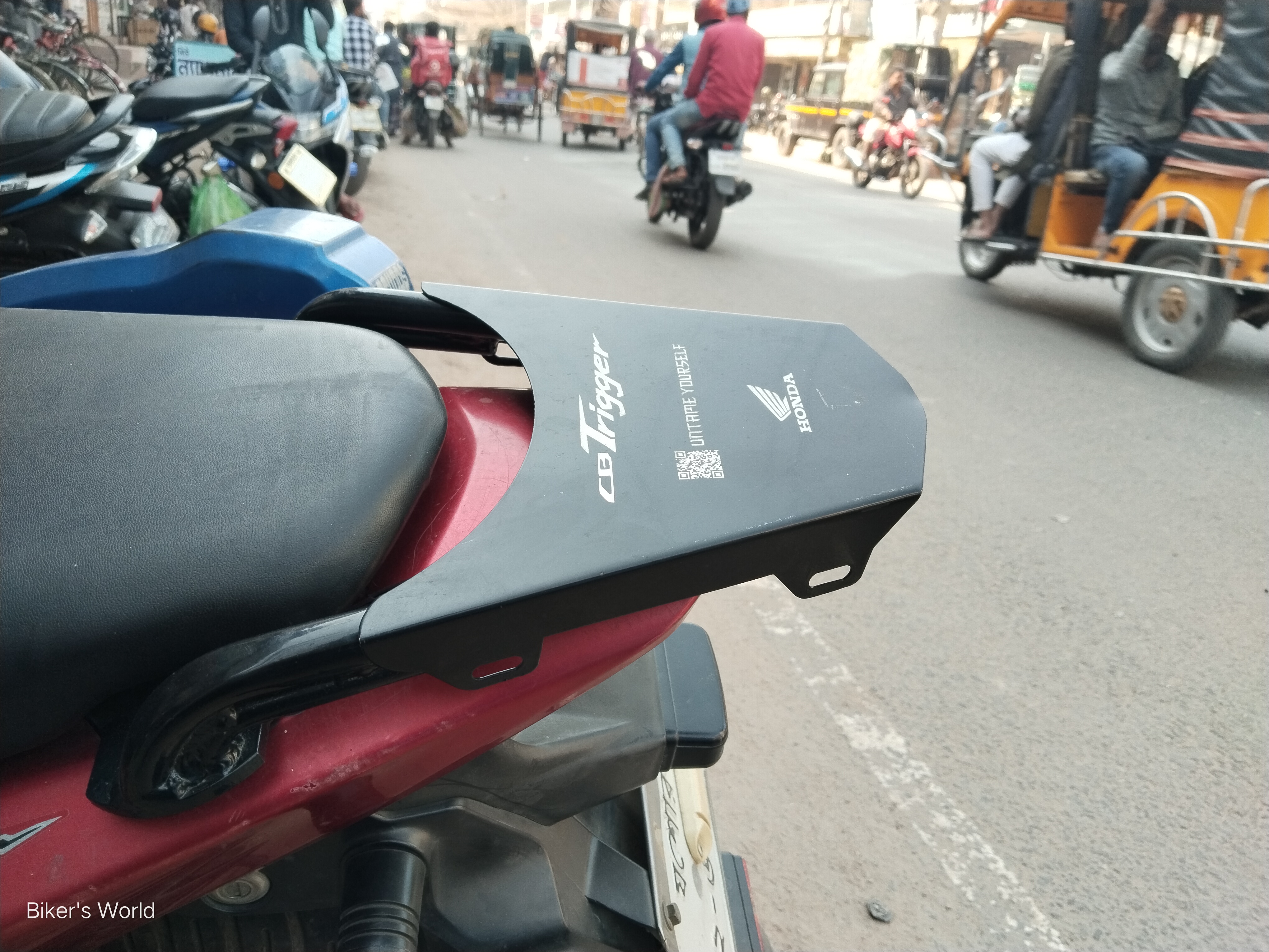Premium Back Carrier Honda CB Trigger_img_4