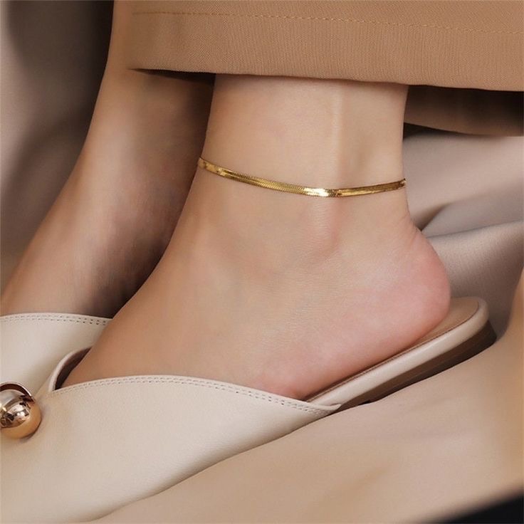 BESTSELLER ✨ Snakebone thick anklet_img_3