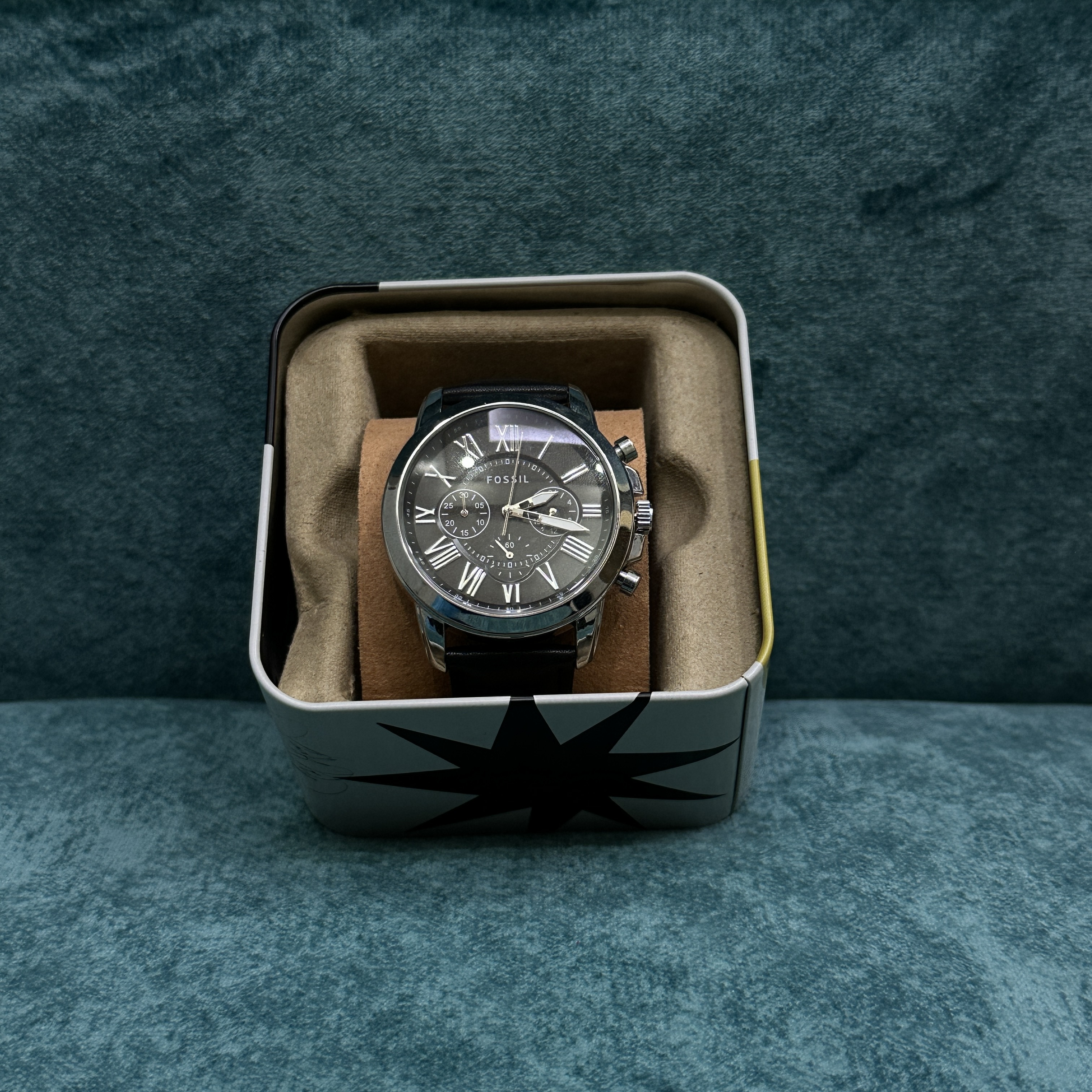 Fossil Grant Chronograph FS4736 Silver_img_3