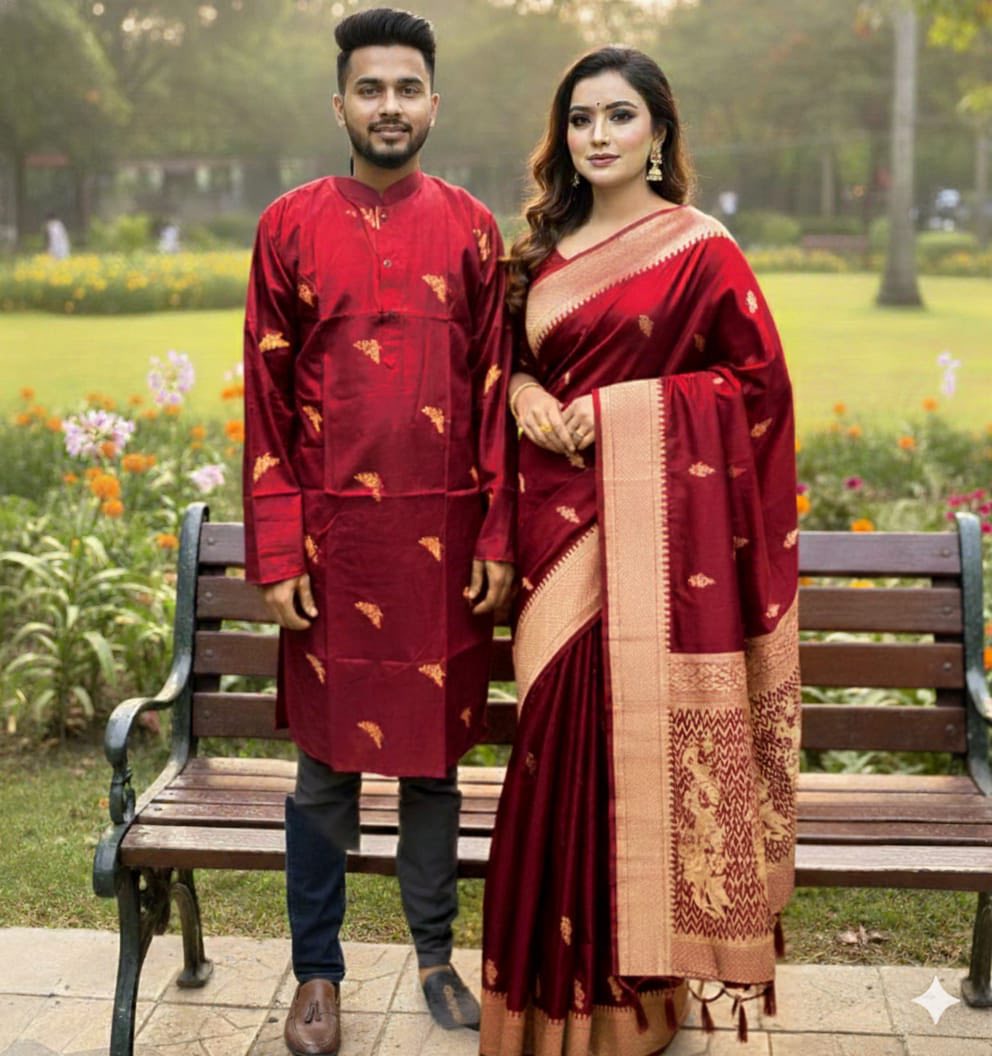 Bodhua Banarasi 16 number designs saree blouse piece