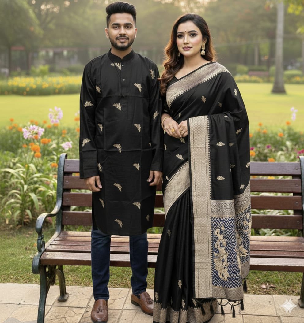 Bodhua Banarasi 16 number designs saree blouse piece thumbnail 3