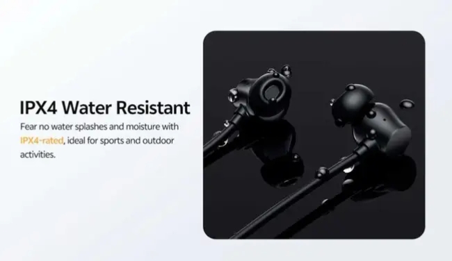 QCY BassBloom ANC N2 Neckband black colour_img_3