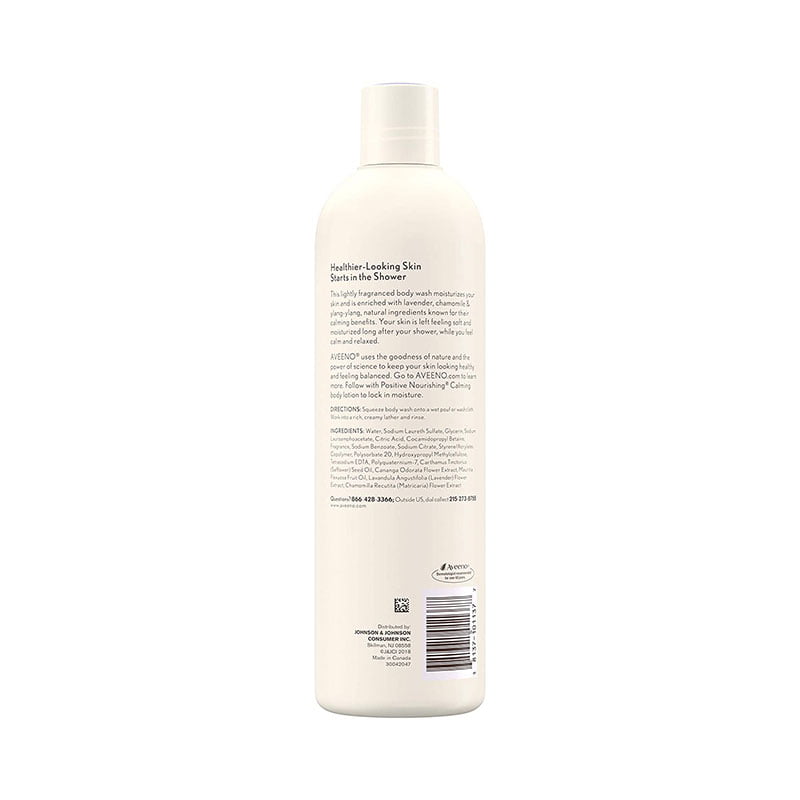 Aveeno Positively Nourishing Calming Lavender Body Wash_img_1