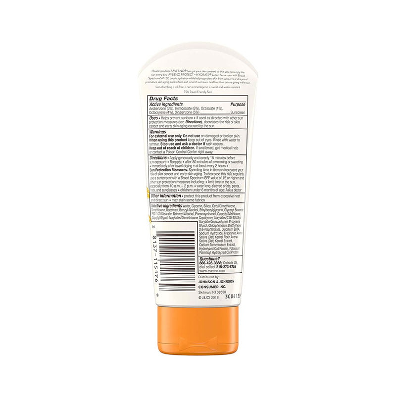Aveeno Protect + Hydrate Face Sunscreen Lotion with SPF 30_img_1
