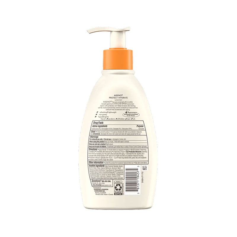 Aveeno Protect + Hydrate Sunscreen Broad Spectrum Body Lotion SPF 60_img_1