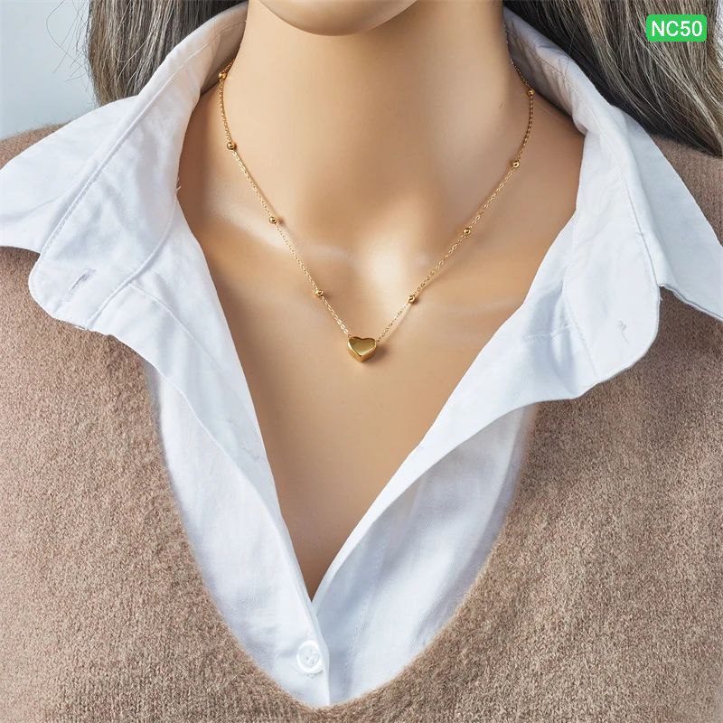 One love multi ball Neckpiece Materials: Stainless steel 100% Color guarantee NC50_img_3