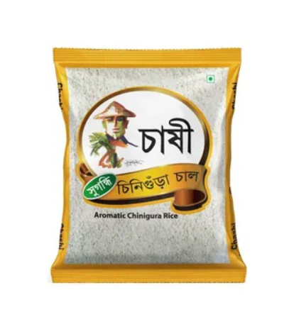 চাষী চিনিগুঁড়া চাল। Chashi Aromatic Chinigura Rice - Image 1