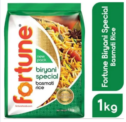 Fortune Biryani Special Basmati Rice Indian 1kg - Image 1