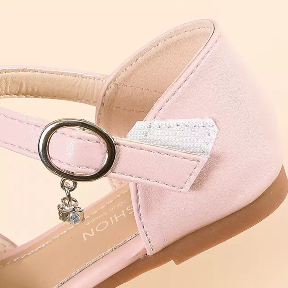 Kids Girls Pearl Bow Princess Shoes (2 years to 8.5 years)_img_5