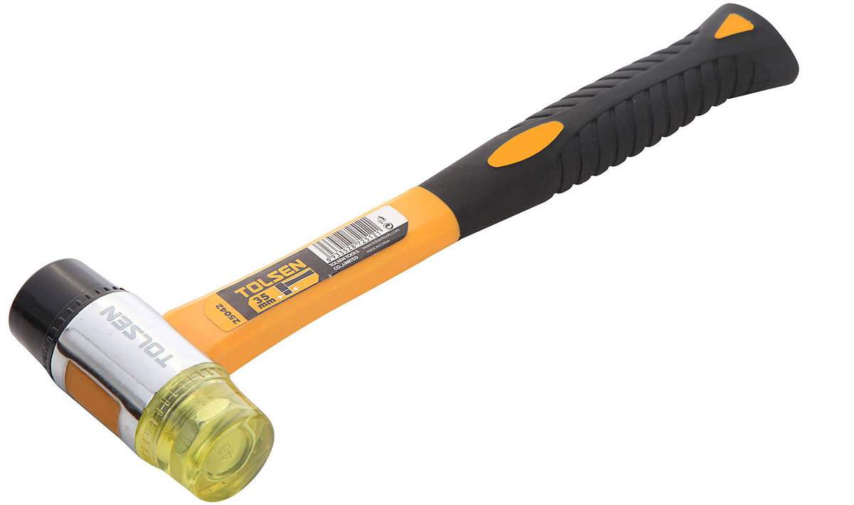 TOLSEN 25042 Two Way Mallet, 400g, Plastic Nylon Head, Fiberglass Handle | Model: 25042_img_5
