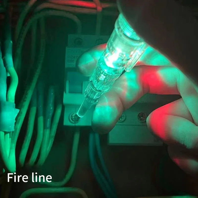 Portable Induction Tester Pen | AC/DC 70-250V Voltage Detector | Photovoltage Test Screwdriver with Light Indicator S0210_img_1