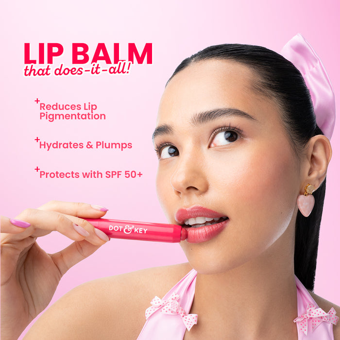 Dot & Key Meltie Lip Balm SPF 50+ PA+++, Strawberry Glaze- 4 gm_img_1