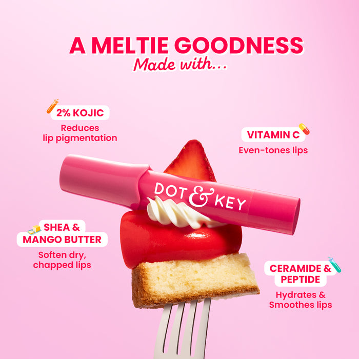 Dot & Key Meltie Lip Balm SPF 50+ PA+++, Strawberry Glaze- 4 gm_img_2