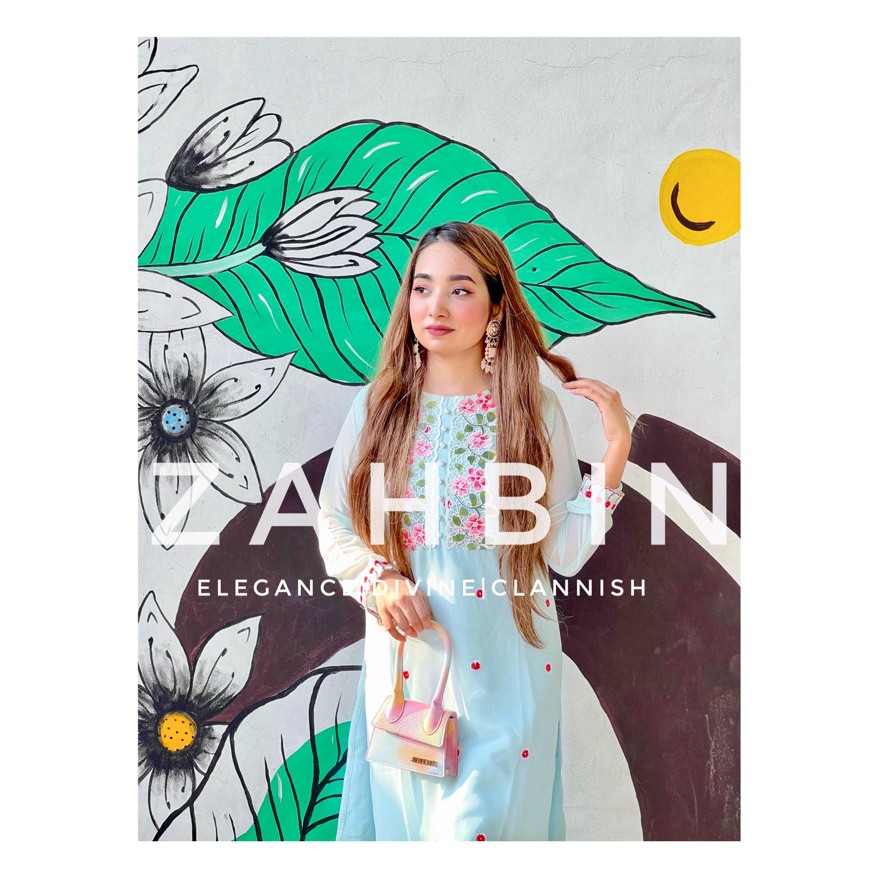 SKY BLUE KURTI