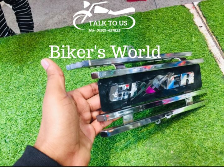 Premium Heavy SS Silencer Gourde For Suzuki Gixxer All Model_img_0