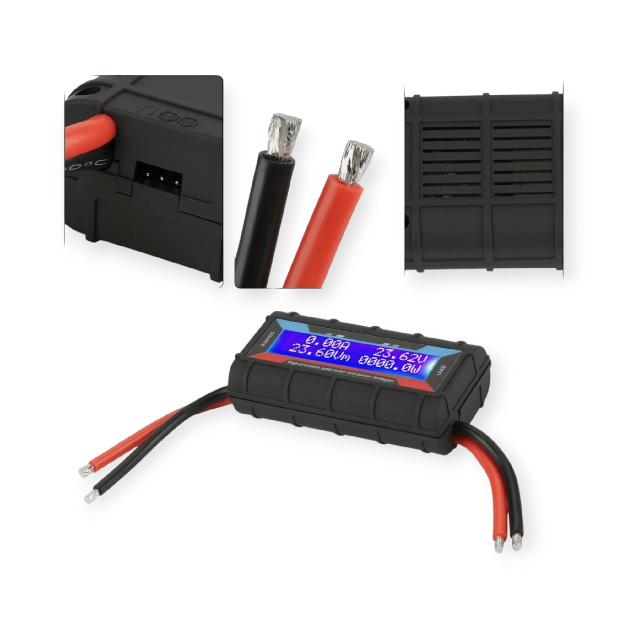 200A High-Precision LED Watt Meter | Voltage & Current Power Analyzer | DC 0-100V_img_2