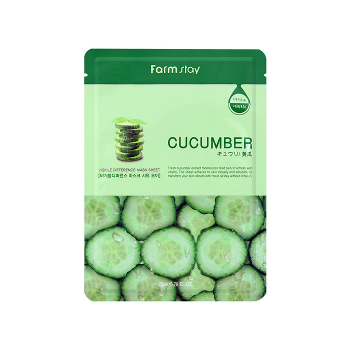 Farmstay Visible Difference Mask Sheet Cucumber
