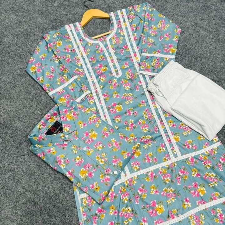 Shirt Three Piece Couple Set