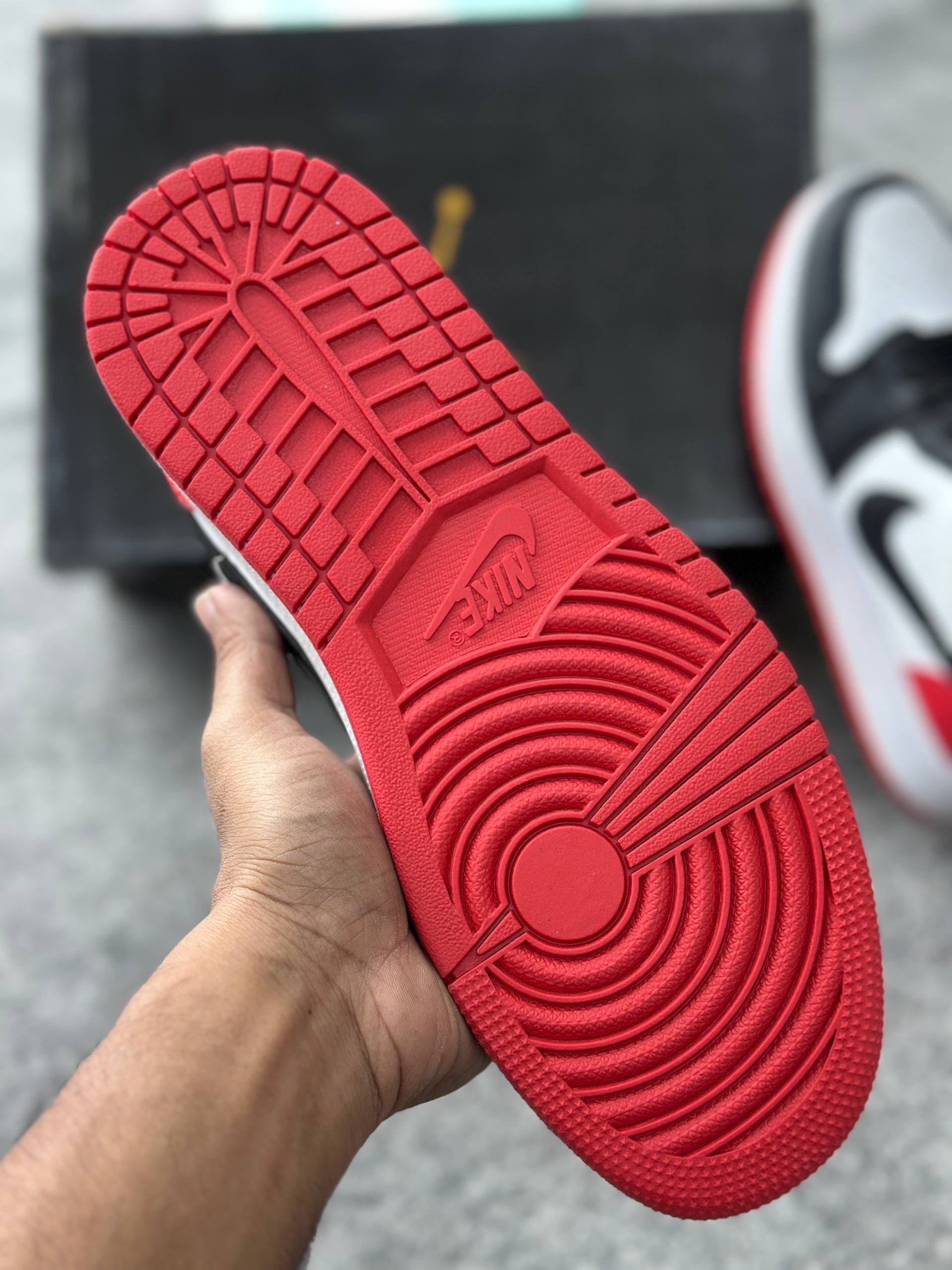 Air Jordan 1 Low: Red,White&Black (1:1) thumbnail 5