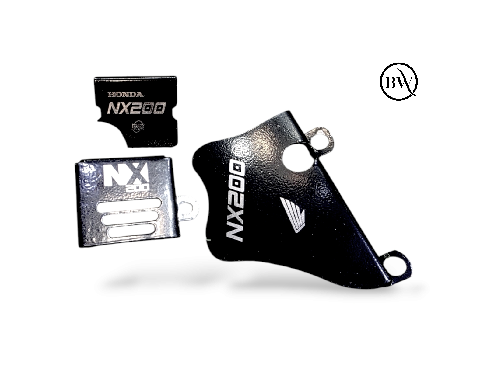 Premium Combo Package For Honda NX-200 ( Oil Pot Gourde,Master Cylinder Gourde, Caliper Gourde )_img_0