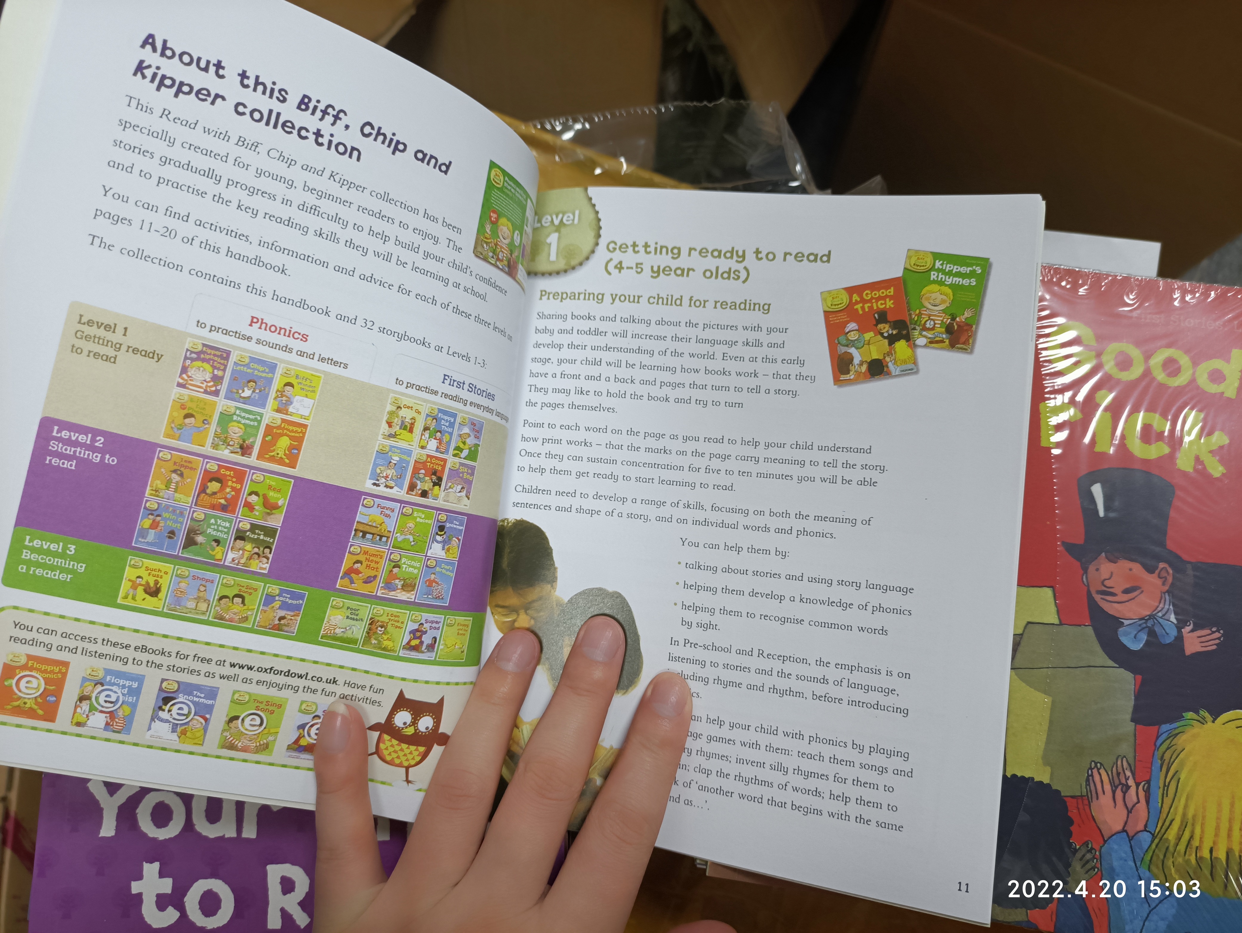 Oxford Reading Tree Book Set – Biff, Chip & Kipper সিরিজ (Level 1-12)_img_1