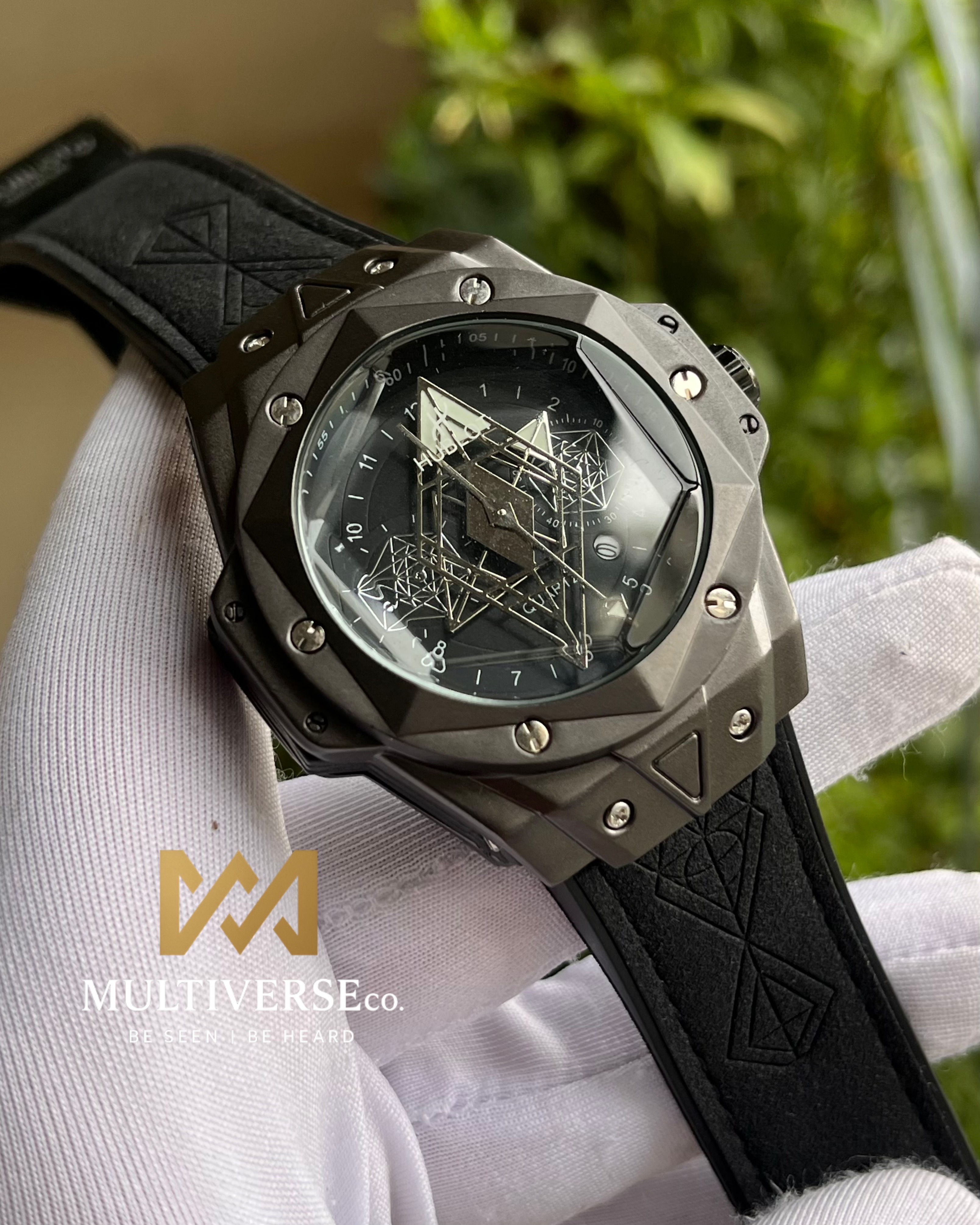 HUBLOT SANG BLEU ALL BLACK (AA)_img_0