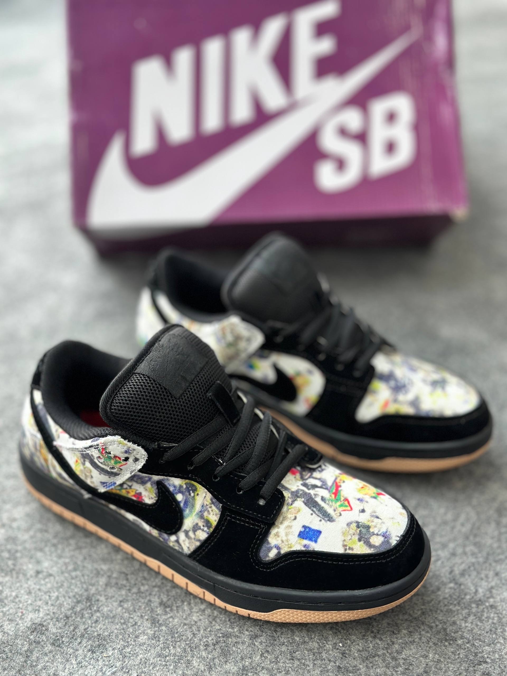Nike SB Dunk Low Supreme "Rammellzee" (1:1)
