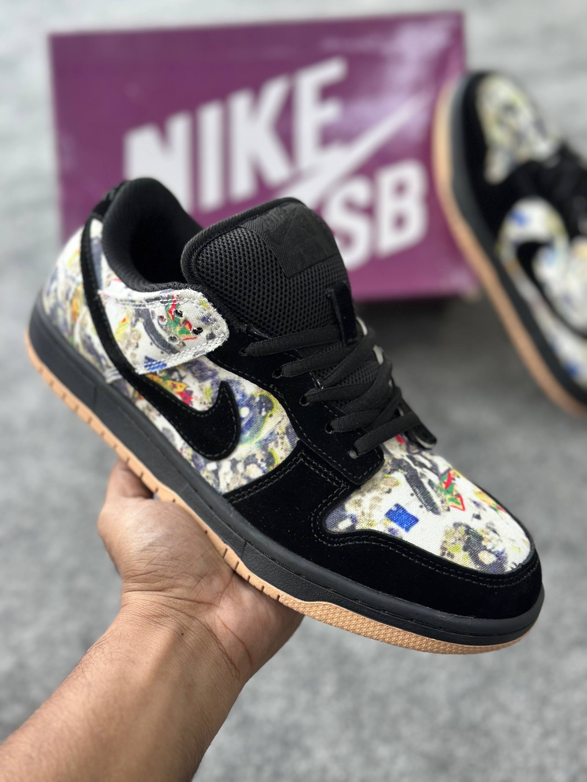 Nike SB Dunk Low Supreme "Rammellzee" (1:1) thumbnail 2