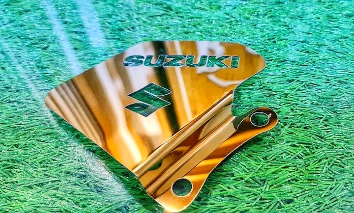 Premium Golden Front Caliper Gourde For Gixxer All Model_img_0