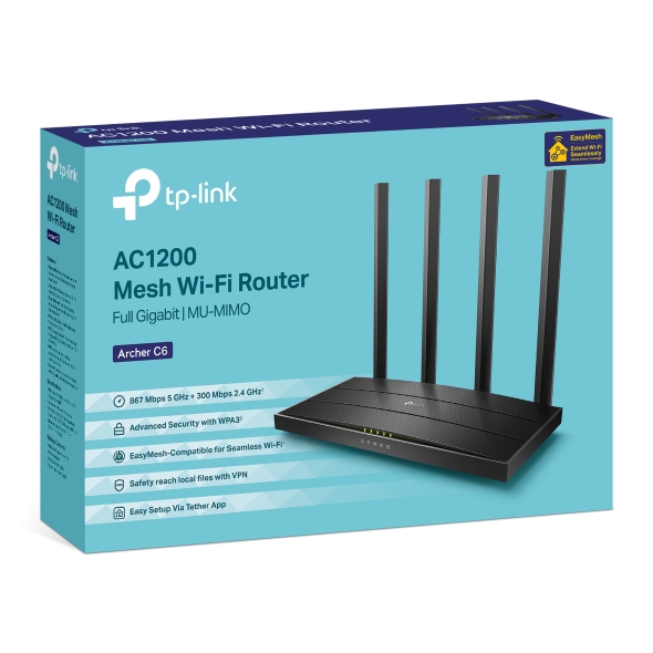 AC1200 Wireless MU-MIMO Gigabit Router
