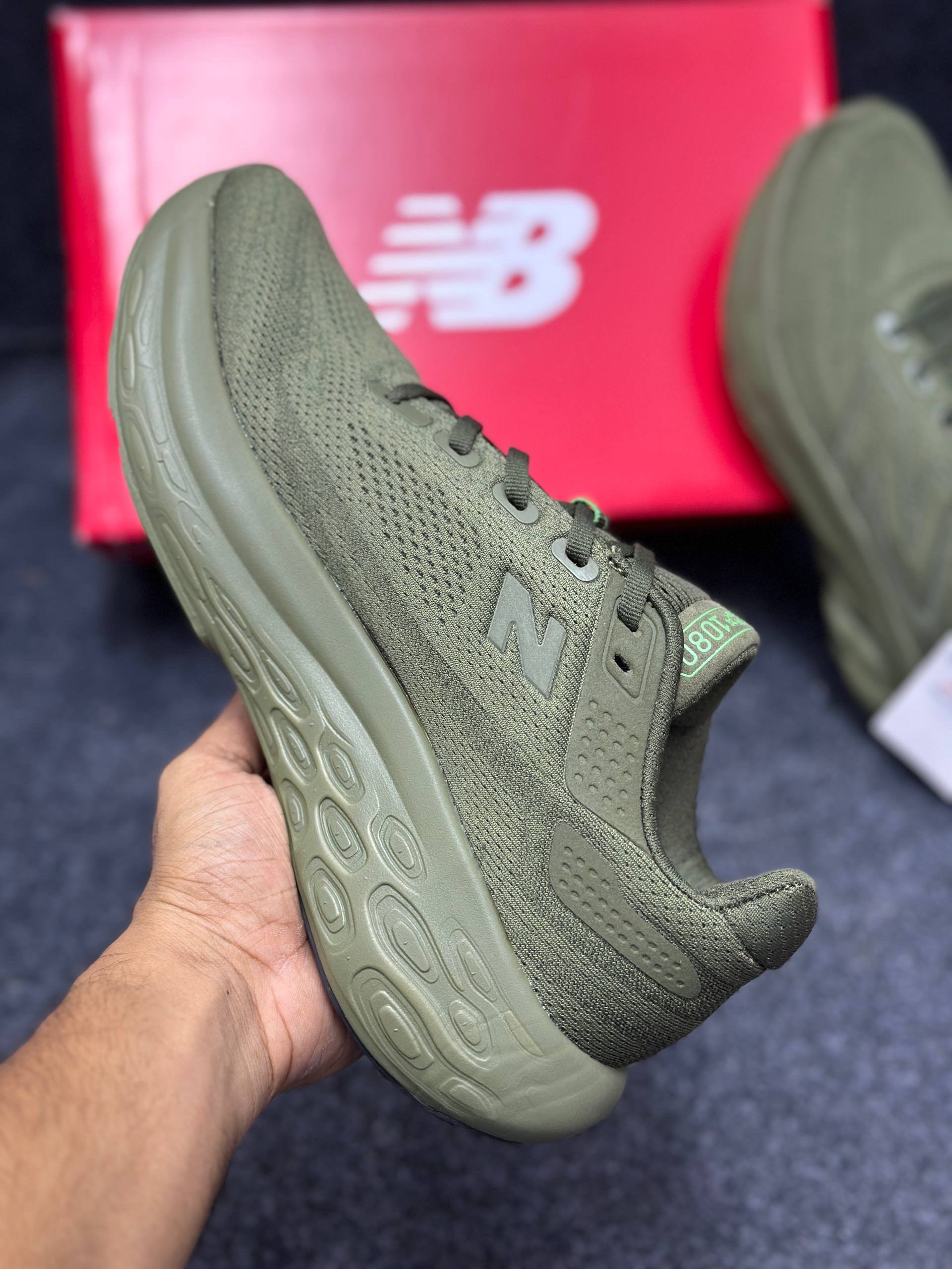 New Balance Fresh Foam X 1080 Utility: "olive green" thumbnail 3