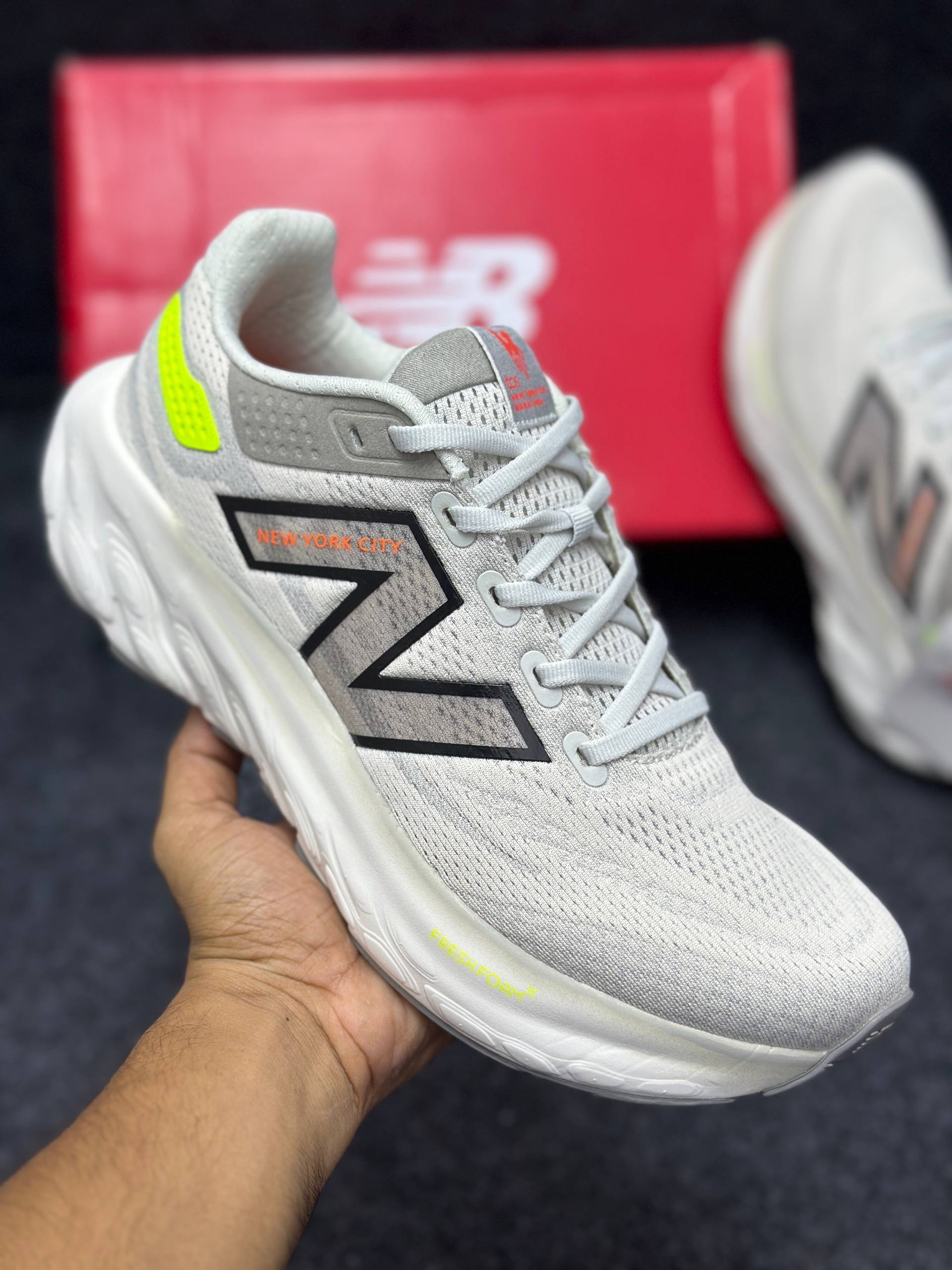 New Balance Fresh Foam X 1080v13: "Grey Matter" thumbnail 2