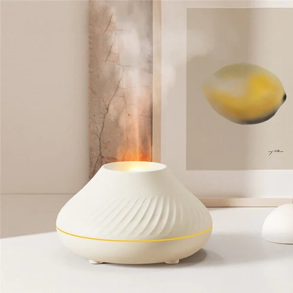 GearUP DQ705 Volcanic Flame Mini Humidifier With Color Night Light_img_1