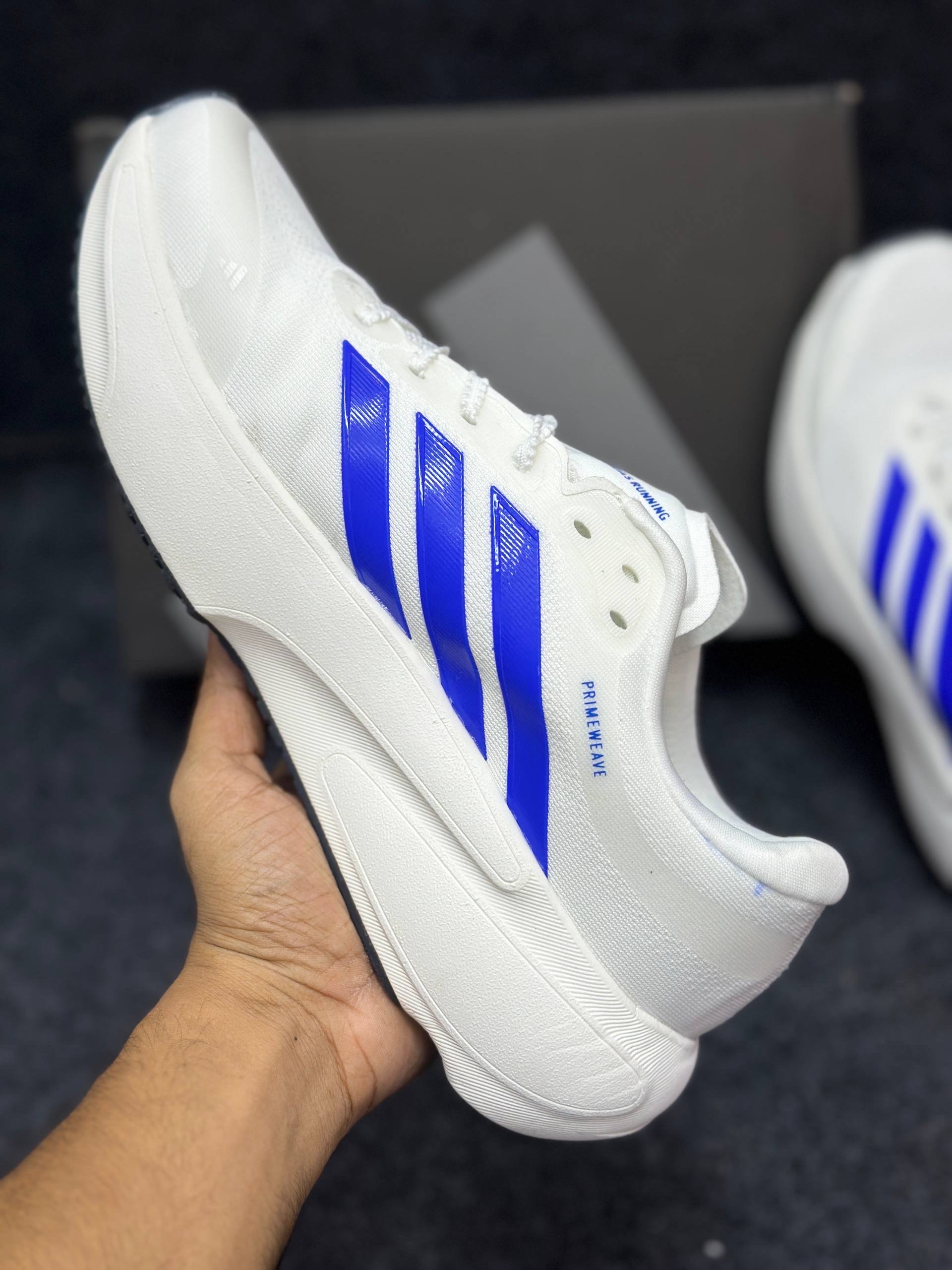 Adidas Supernova Rise: "White&Bright Blue" thumbnail 3