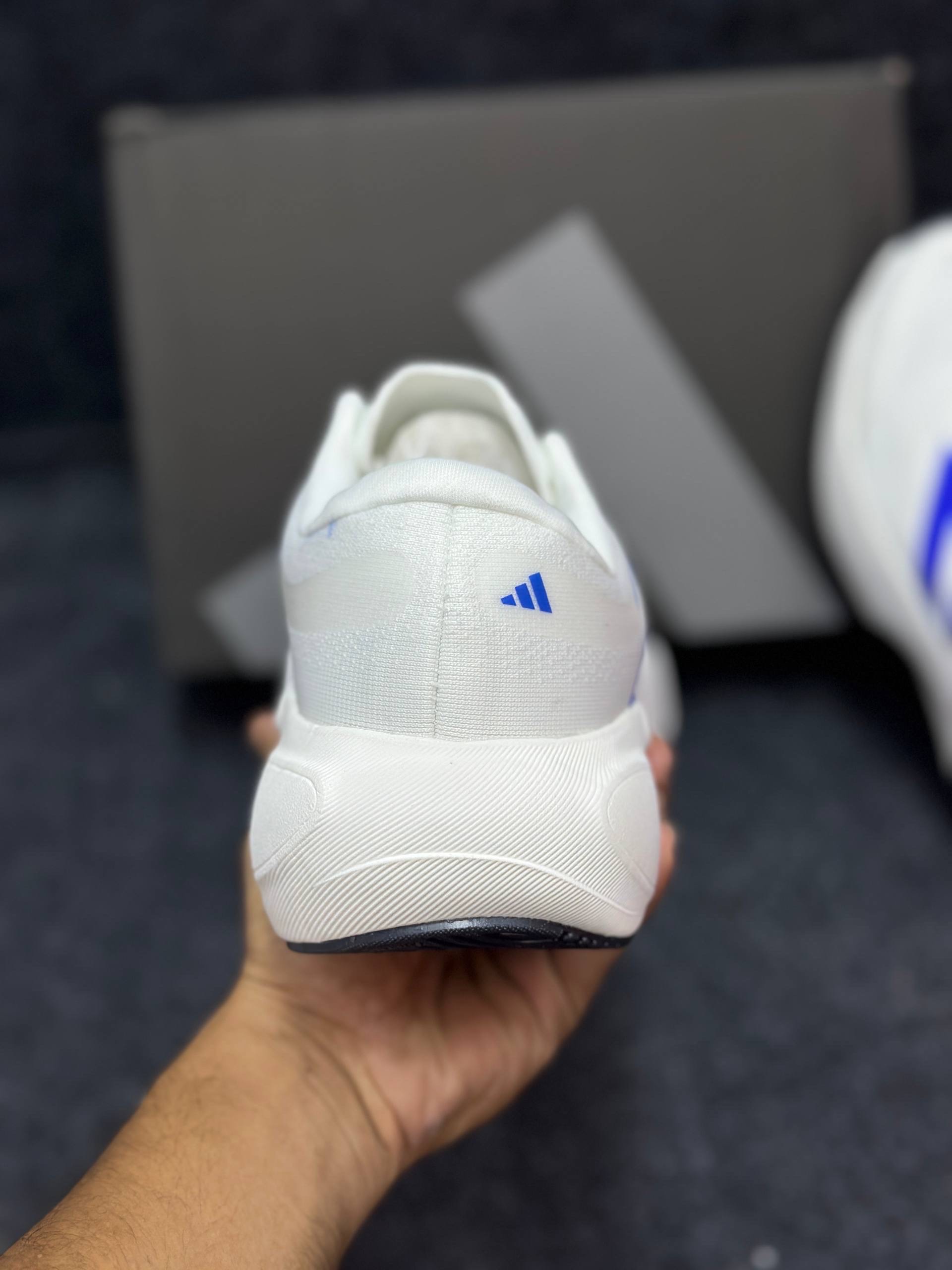 Adidas Supernova Rise: "White&Bright Blue" thumbnail 4