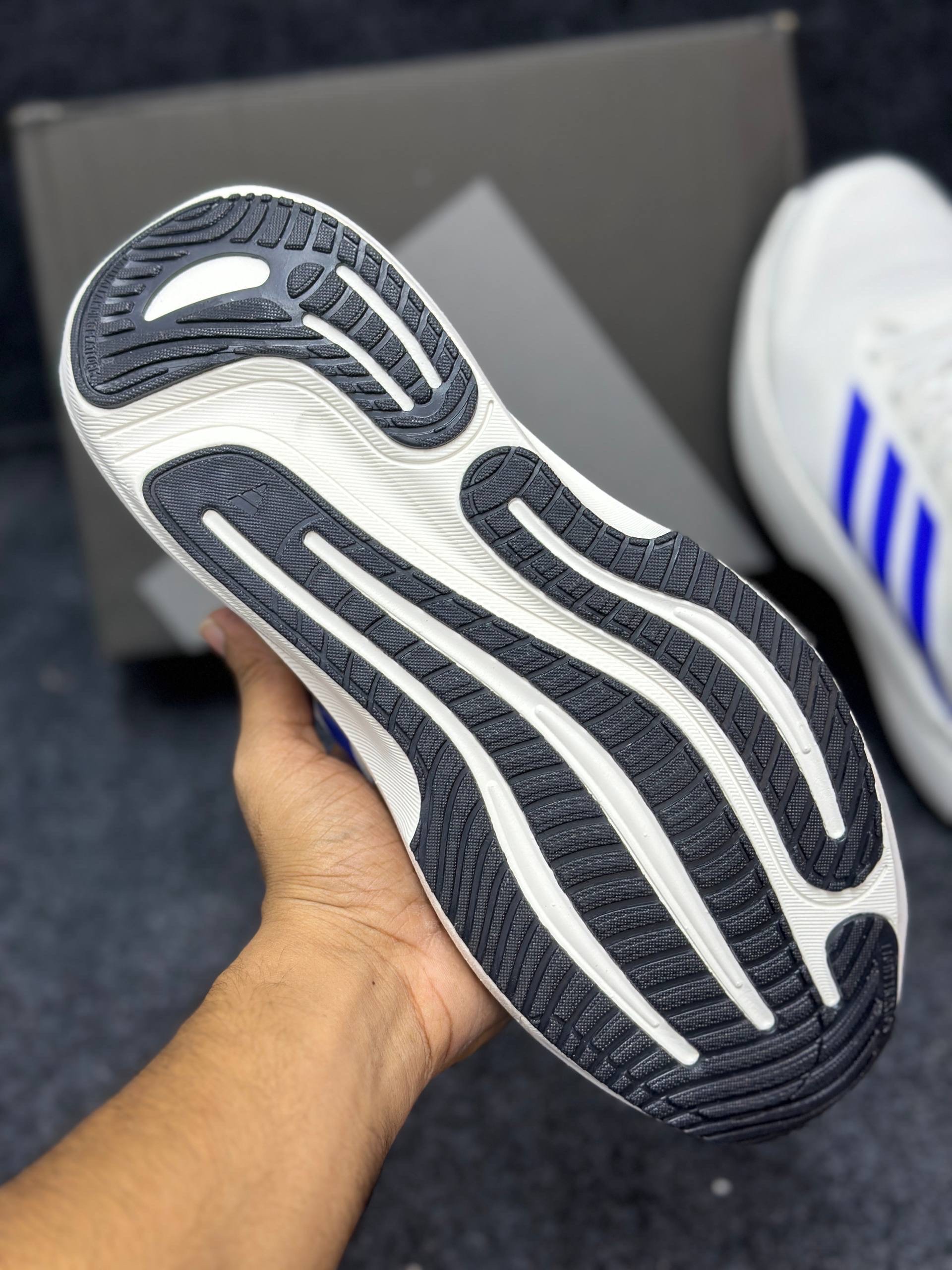 Adidas Supernova Rise: "White&Bright Blue" thumbnail 5