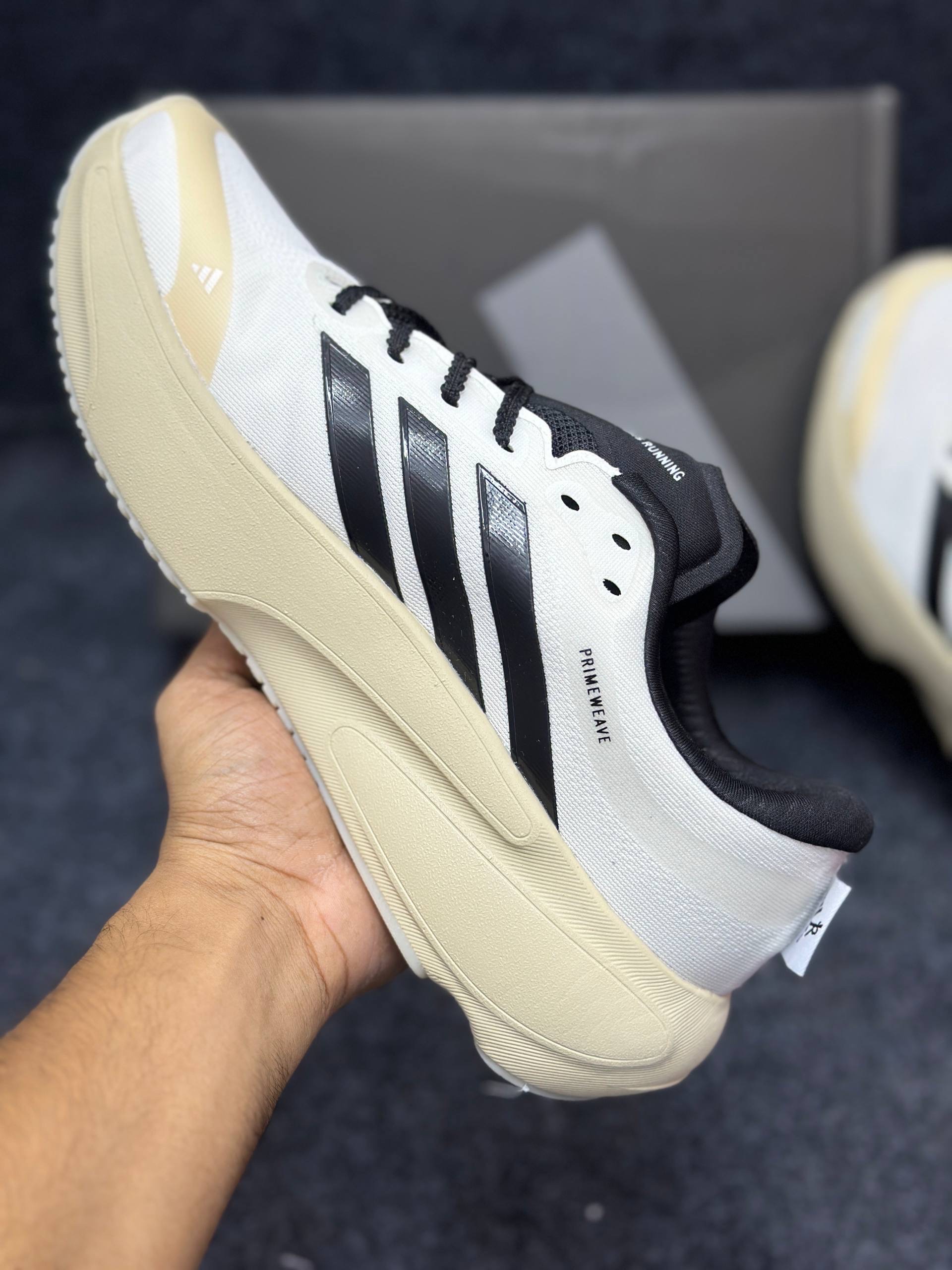 Adidas Supernova Rise: "white & black" thumbnail 3