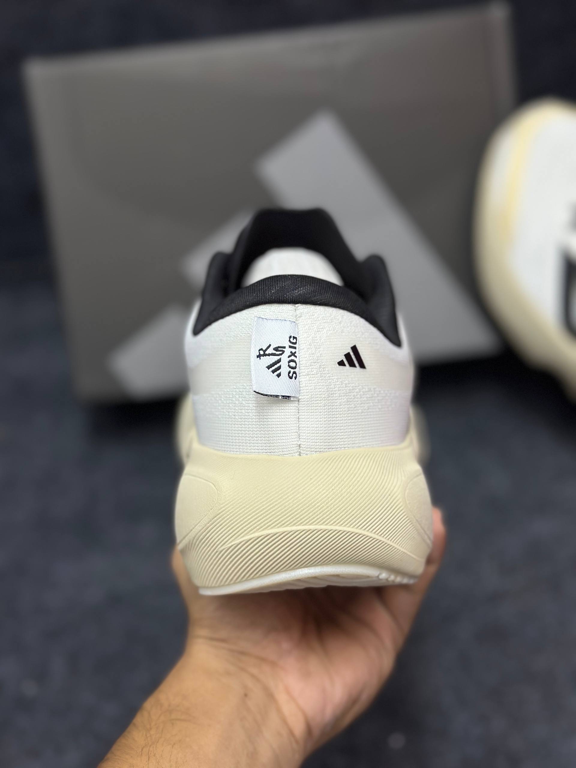 Adidas Supernova Rise: "white & black" thumbnail 4