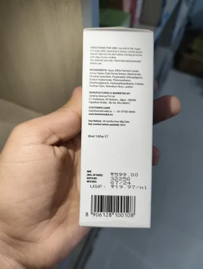 Minimalist 5% Niacinamide Face Serum 30ml_img_1