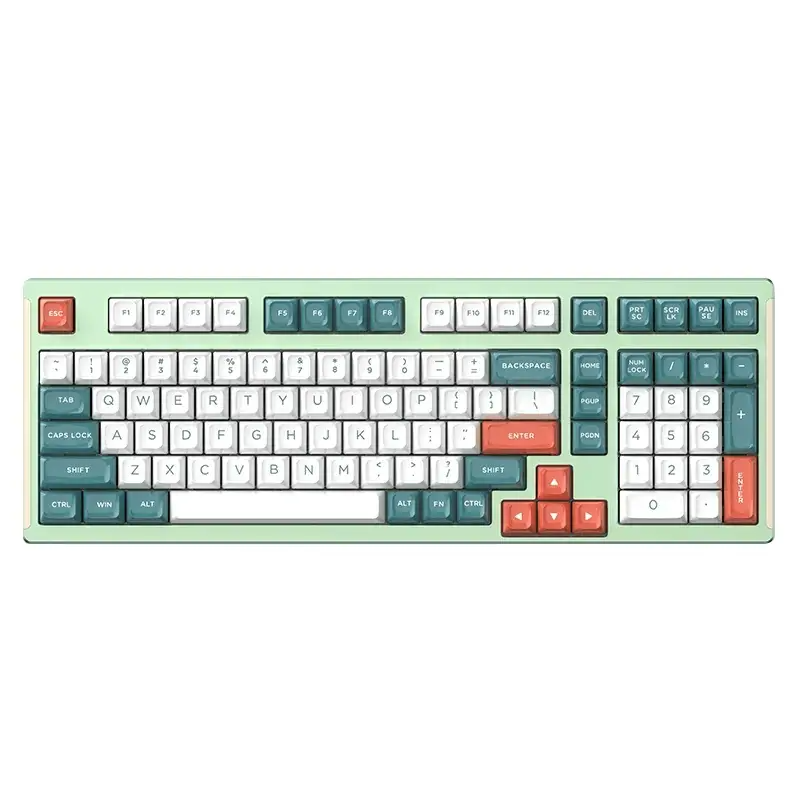 MONKA 6102 Aluminium Alloy Prebuilt Mechanical Keyboard