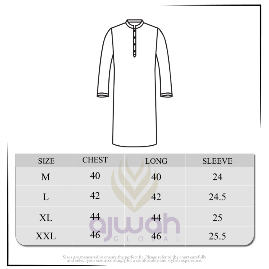 Midnight Sultan premium embroidery Panjabi-A0348_img_2