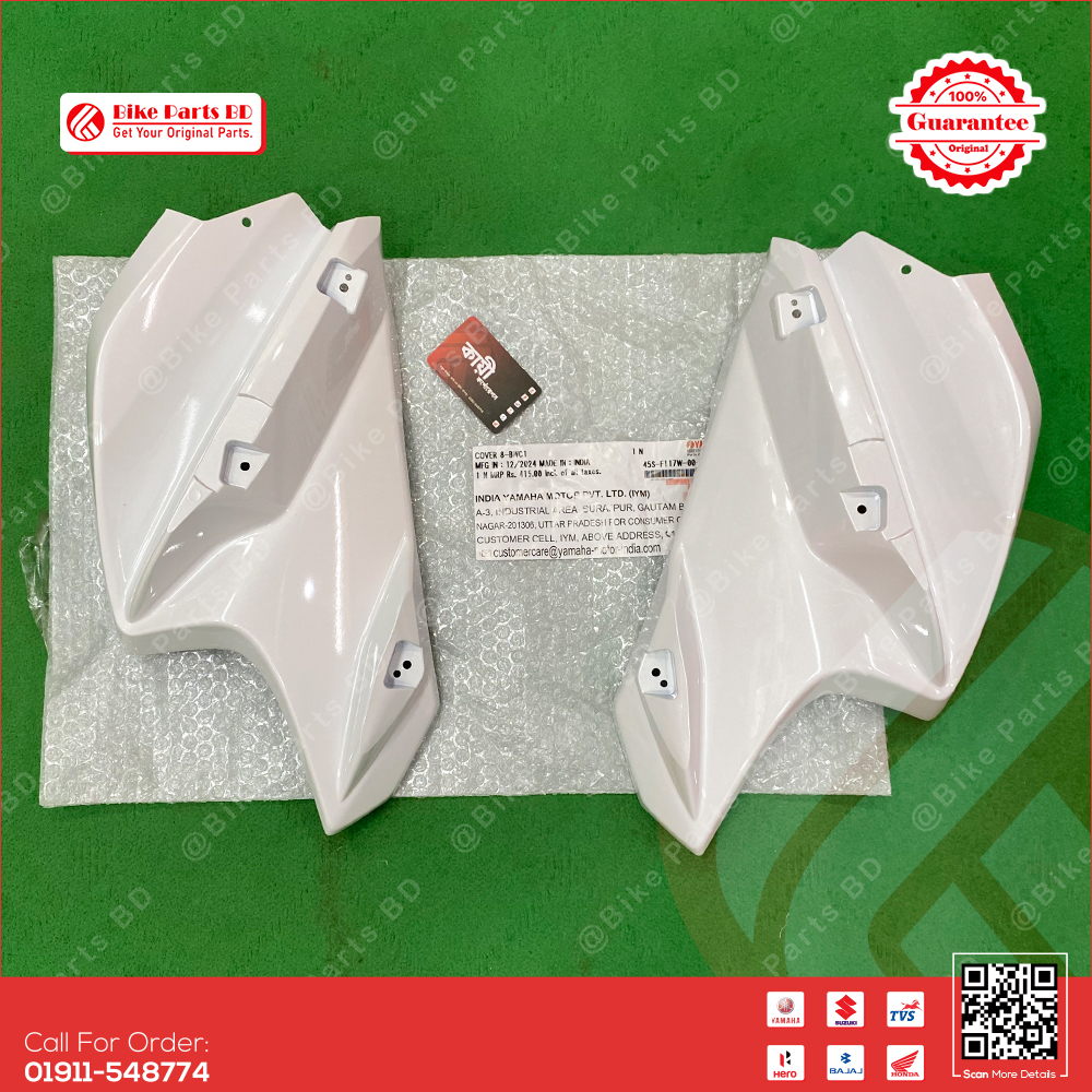 7/8 Part for Yamaha Fazer V1 White Color bike. thumbnail 1
