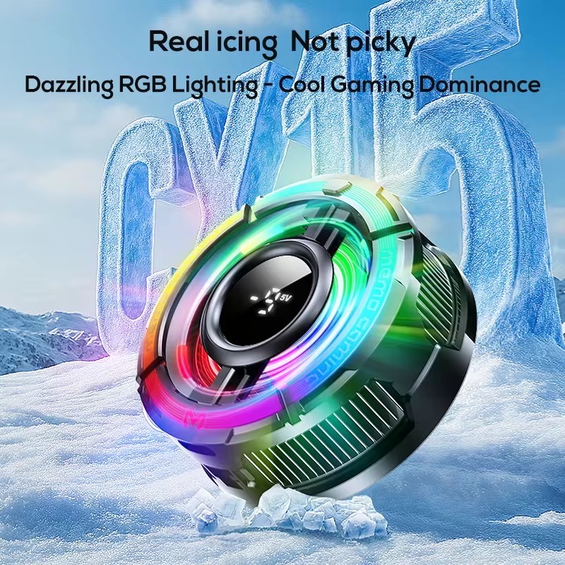 Memo CX15 Ai 15w RGB Pro Model Mobile Phone Cooler Fan_img_5