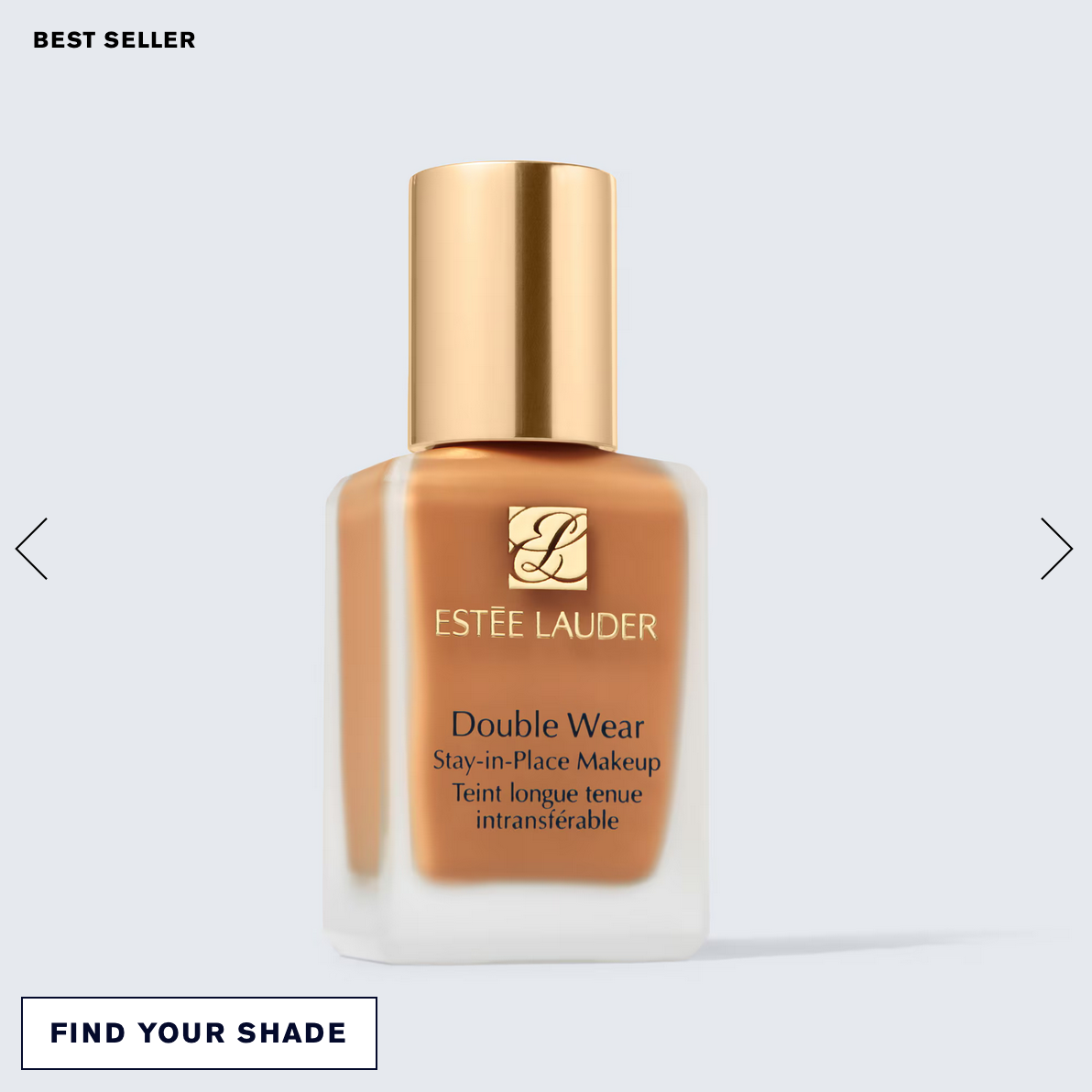 Double Wear Stay-in-Place Foundation 3w2 Cashew - Image 1