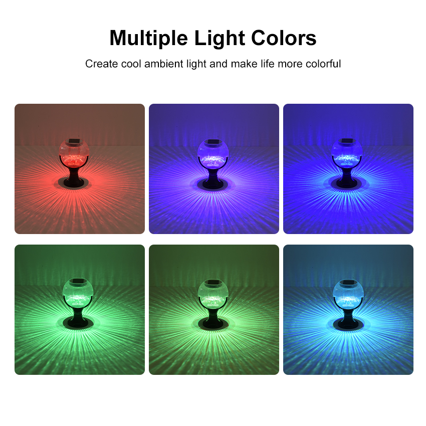 Auoyo Solar LED Light Courtyard Fence_img_3